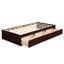 Orisfur. Lit plateforme simple avec rangement et 3 tiroirs-414233576