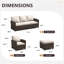 Ensemble de conversation pour patio-327260012