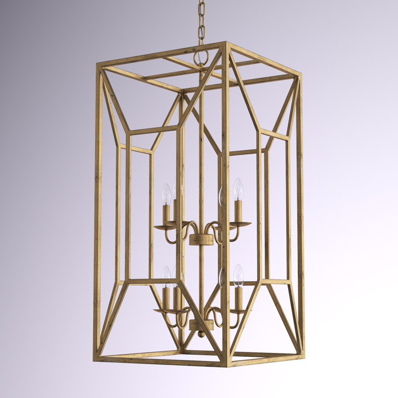 Linhilde 8 - Light Lantern Square / Rectangle Chandelier