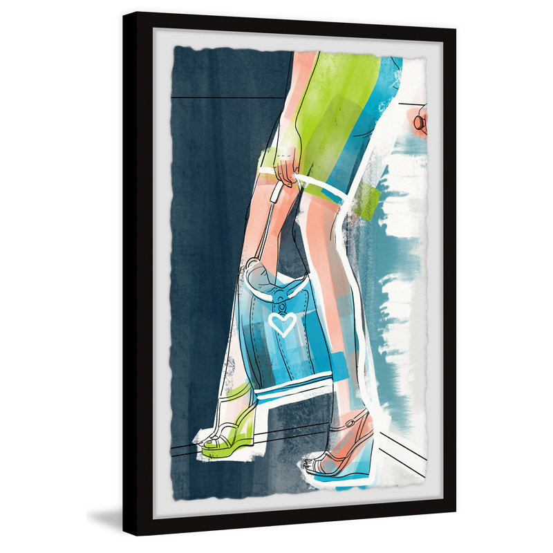 Perfect Pair by Parvez Taj - Single Picture Frame Painting, 91 cm H x 61 cm W