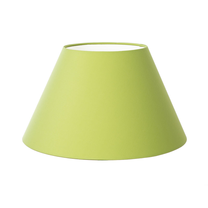 Cotton Empire Lamp Shade ( Screw On ), Chartreuse, 22cm H x 40cm W x 40cm D