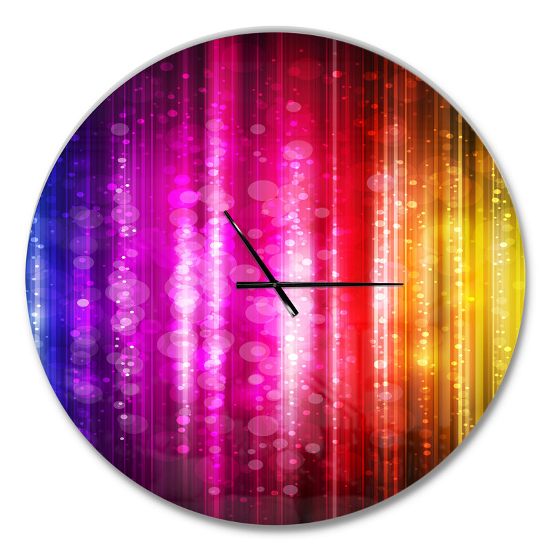 Glowing - horloge murale moderne, Grand