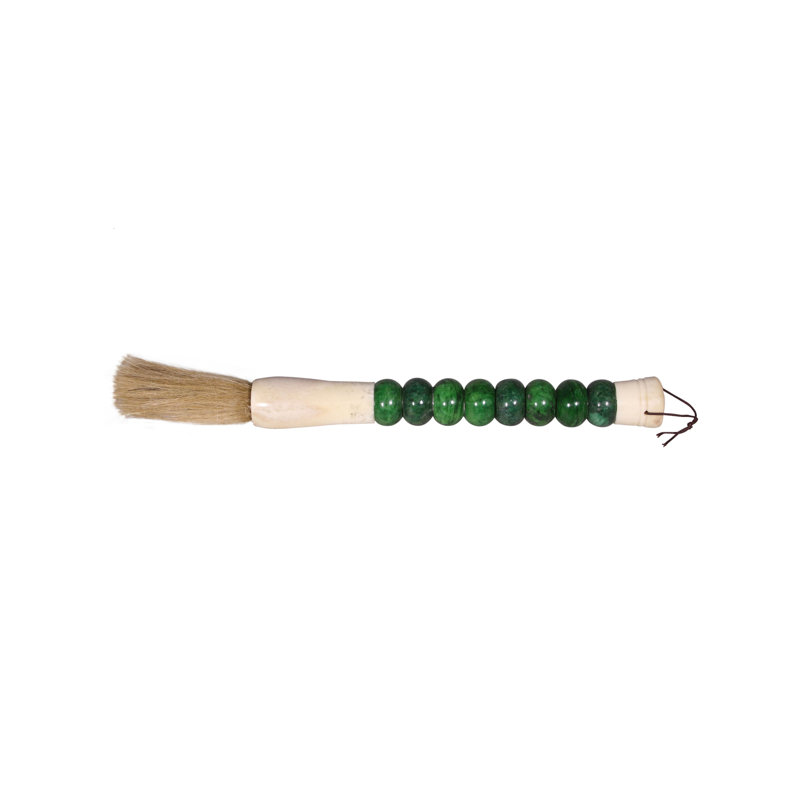 Pinceau à calligraphie 12 po en jade vert moyen 12 po