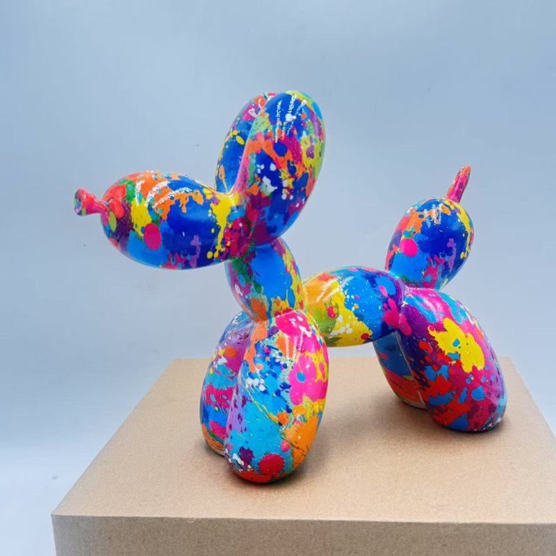Colorful Balloon Dog Decor