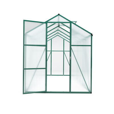 Polycarbonate Greenhouse, Walk-In Greenhouse For Outdoor Backyard