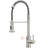 Touchless Kitchen Faucet, Brushed Nickel, Contemporary Enchantment, Single Handle, Ceramic Filler, Brass Motion Sensor Activated Tap, Fascination,-790484135