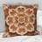Moroccan Tiles In Earth Tones I - Abstract Tile Printed Throw Pillow