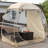 Alvantor Beige Fabric Screen for Shade Sail