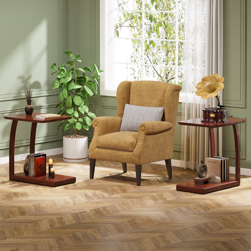 Table de bout en bois massif Oliviagrace