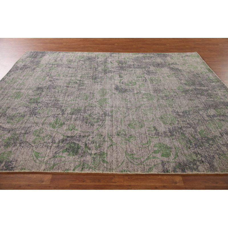 Modern Indian Abstract Living Room Rug 8x10