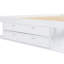 Base de lit plateforme de rangement avec plusieurs tiroirs et tablettes-167949346-167949373
