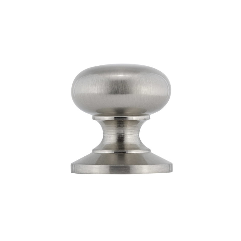 Poignée champignon de diamètre 1 1/4 po Expression, Nickel brossé
