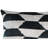 Geometric Feather Throw Pillow