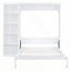 Lit escamotable multifonctionnel avec tablettes-1351996028