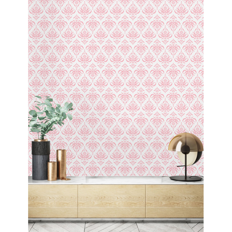 Rouleau de papier peint autocollant Osterman Swirly, L 16,67 po x l 25 po