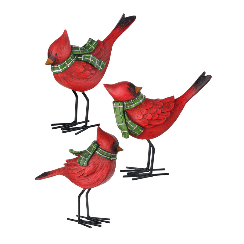 Christmas Bird Decorative Accent
