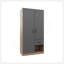 Armoire 2 tiroirs Alder