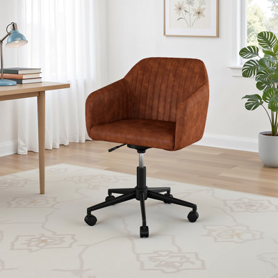Chaise de bureau pivotante Flannigan