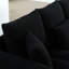 Canapé rembourré avec coussins, canapé 3 places à cadre en bois pour appartement, salon, chambre à coucher-1286295369