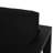 Outdoor Club Chair - Dark Gray Water- Fabric, Aluminum, 25.74"H X 27"D 26.61"W Seat Pad,