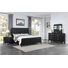 Ensemble de chambre avec très grand lit californien 4 pièces Traequan