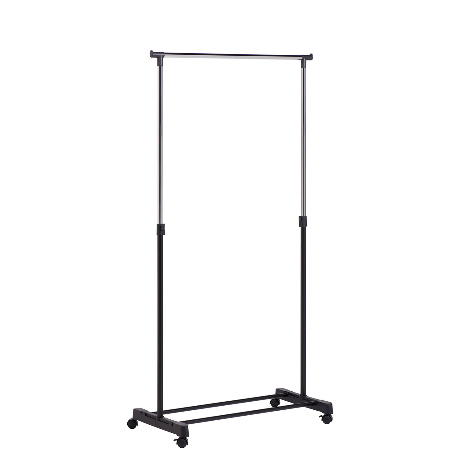 Rebrilliant Neiko 34.02'' Metal Rolling Clothing Rack | Wayfair