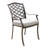 Rectangular 6 - Person Aluminum Dining Set-1440590778