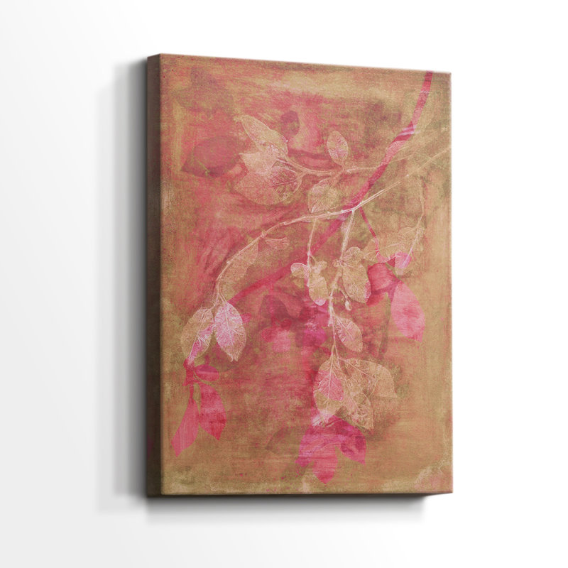 Branching Out IV -Galery Enveloppé Cavas, H 60 po x l 40 po