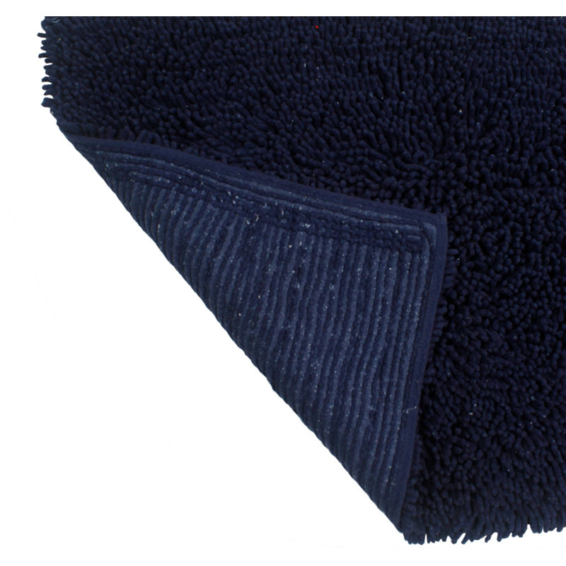 Descente de bain, Bleu marine