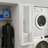 Wall Bulit-In Ironing Board Cabinet with Mirror