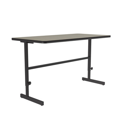 Bureau pour travailler debout en stratifié haute pression