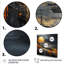 Marbre noir et orange lune II - décoration murale abstraite-1146924004-1146923997