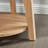 Round End Table, 3-Tier Side Table with Storage Shelf, Wood Nightstand for Living Room,Bedroom-1214319171