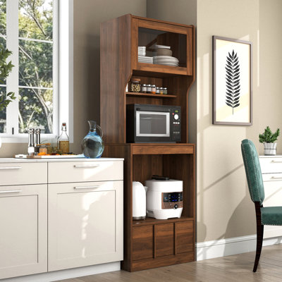 70.8'' Tall Kitchen Pantry Storage Cabinet and Drawer