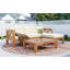 Ensemble de conversation modulaire 5 pièces avec coussins d'extérieur-390574388