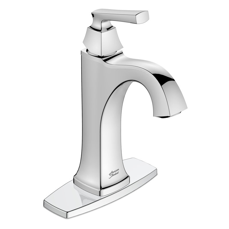 Robinet de salle de bain monotrou avec drain Belmeade, Chrome