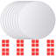 Landry Mirror Tiles Round Glass-91637272