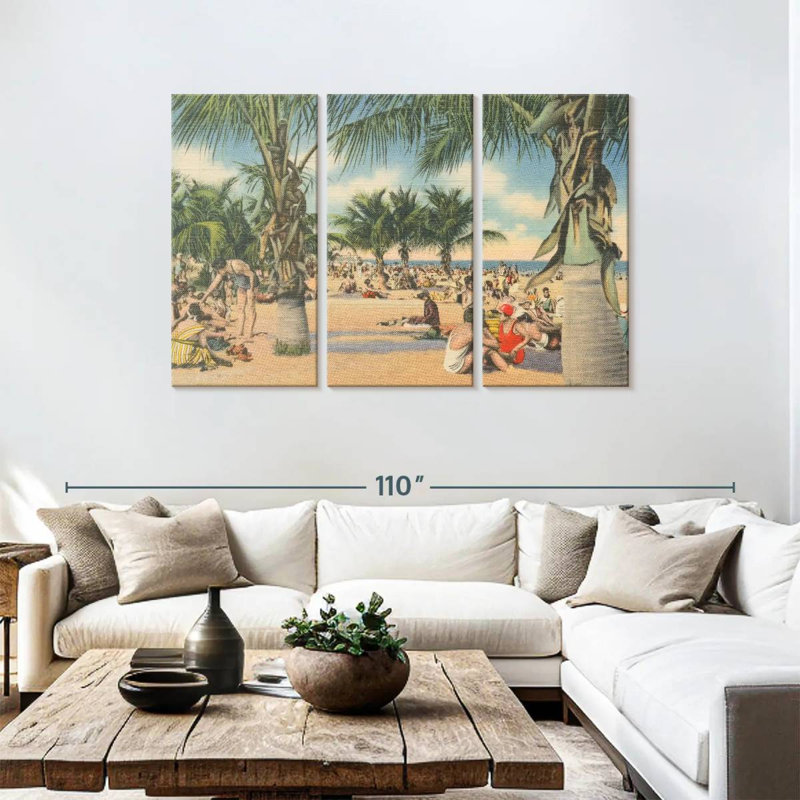 Gillard Beach Postcard VI, 48" H x 74" W