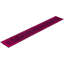 Overdyed Hand-Knotted Wool Modern-Contemporary Pink Runner 3' 0" x 20' 8"