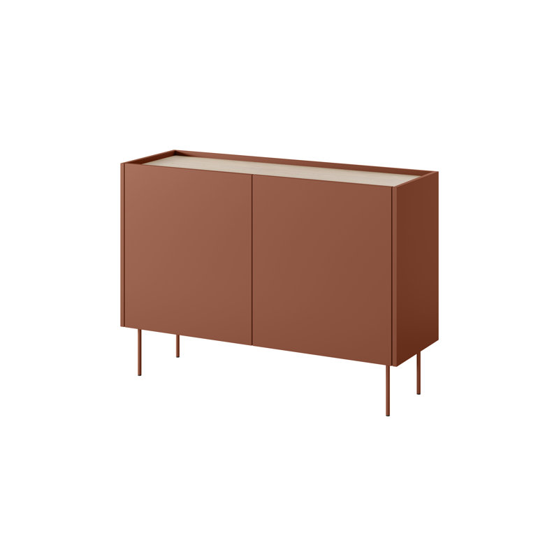 Bernistine 120cm Sideboard, Ceramic Red