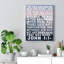 Beginning With God - Wrapped Canvas Print