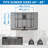Mount-it Pull Down Fireplace Tv Mount For Tvs From 65 In. To 85 In., Black