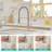 HOOSENG Pull Down Touch Kitchen Faucet