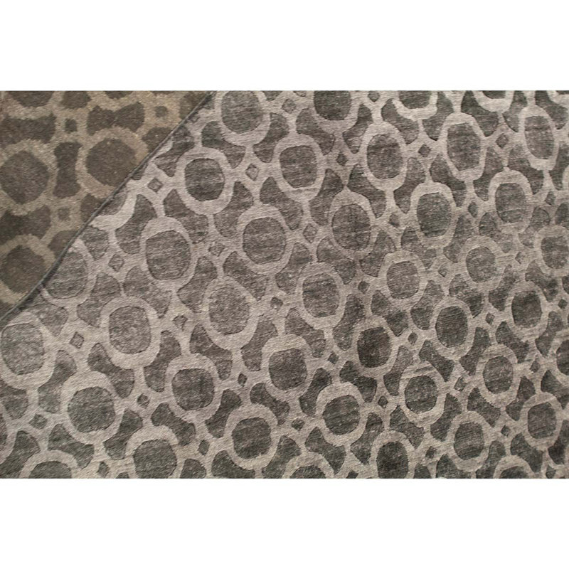 Hand Woven Wool Geometric Area Rug