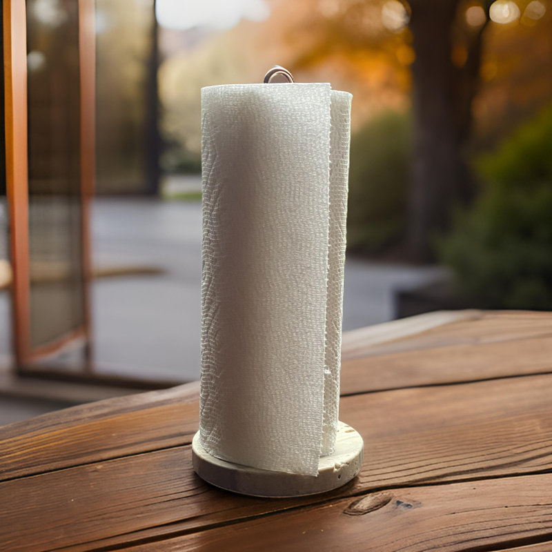 Porte-serviettes en papier sur pied
