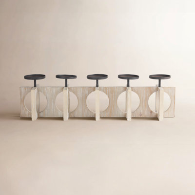 Devi Wood Candelabra