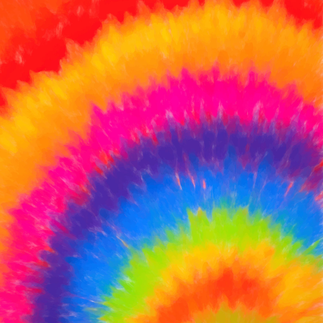 Tie Dye Hintergrund von Kirstypargeter - Leinwand Kunstdrucke