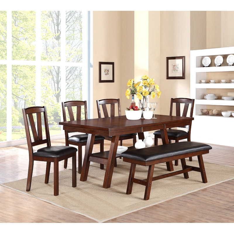 Trestle Dining Set