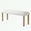 Ensemble de table de salle à manger 6 pièces avec 4 chaises et banc-731900513