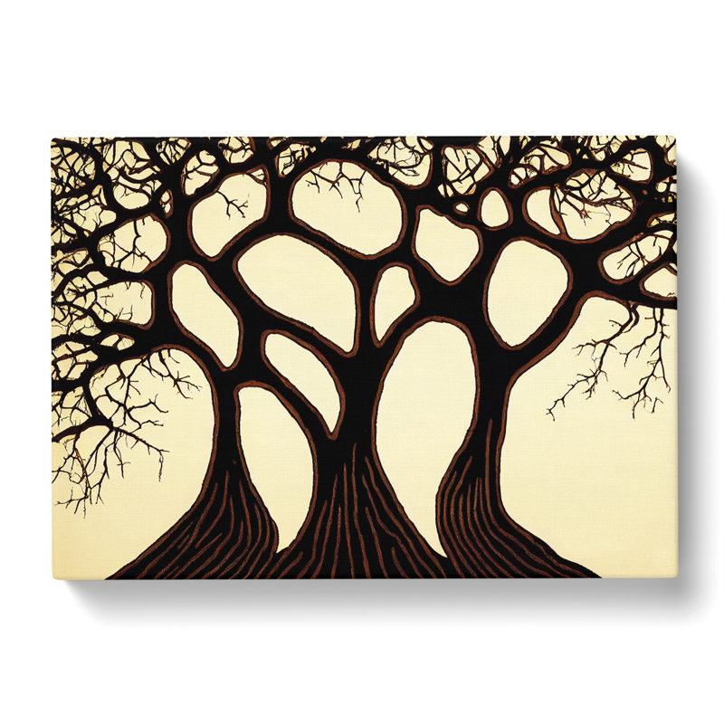 Idyllic Trees - Wrapped Canvas, 35cm H x 50cm W x 3cm D